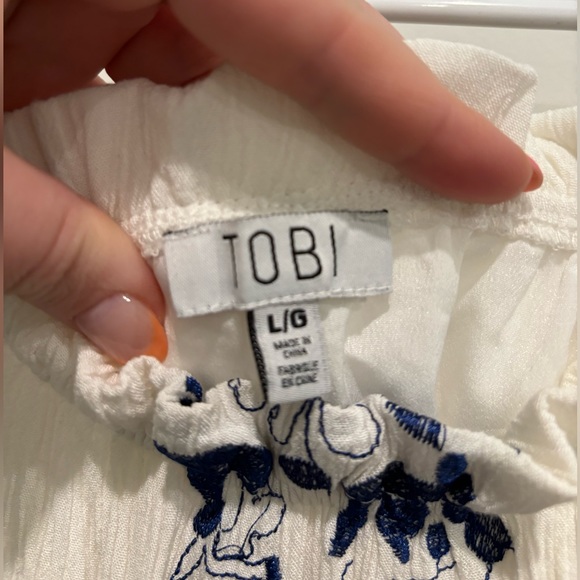 Tobi Boho Babe Embroidery Shift Dress - Picture 4 of 4